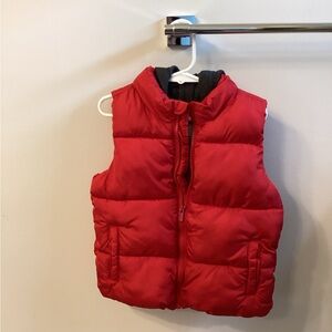 5T red old navy vest